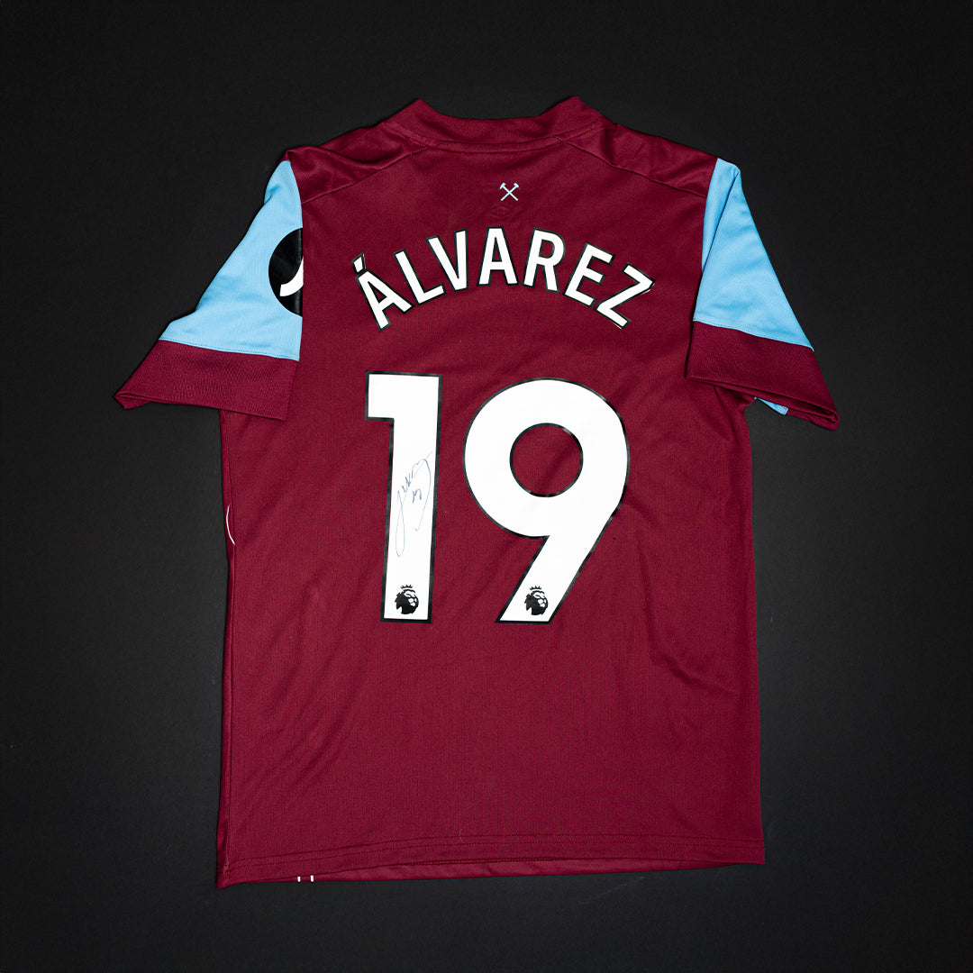 Jersey Firmado Edson Álvarez - West Ham